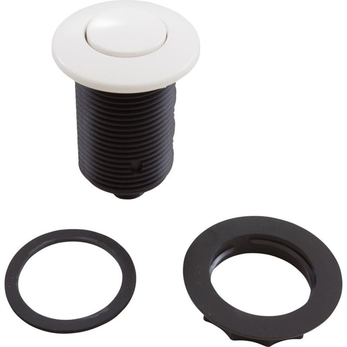 1 Bouton pneumatique - mini, dôme, blanc
