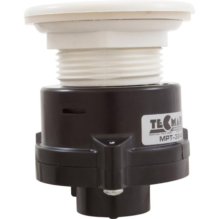 1 Bouton pneumatique - blanc pour opération longue distance