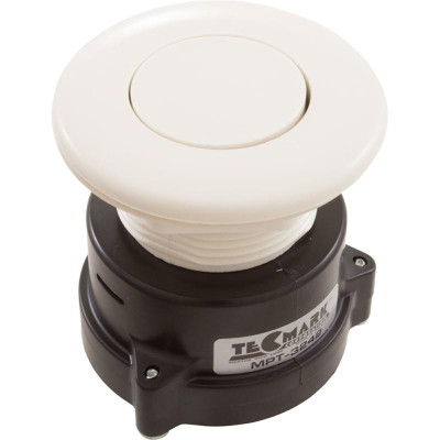 1 Bouton pneumatique - blanc pour opération longue distance