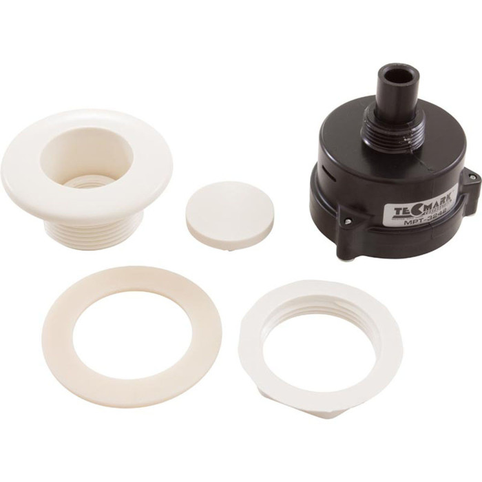 1 Bouton pneumatique - blanc pour opération longue distance