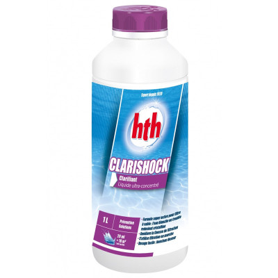 1 Hth Clarishock Clarifiant piscine ultra-concentr? 1L