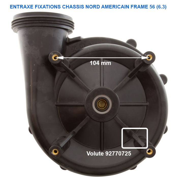 2 Corps de pompe Aqua-Flo XP2e 2.0HP