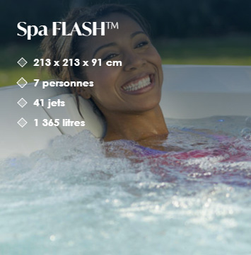 Couverture spa Hotspring Flair, Flash et Rhythm