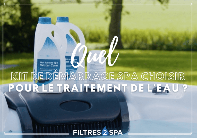 Le kit de démarrage spa comprend tous les produits dont vous avez besoin pour gérer le traitement de l'eau de votre jacuzzi pendant plusieurs semaines