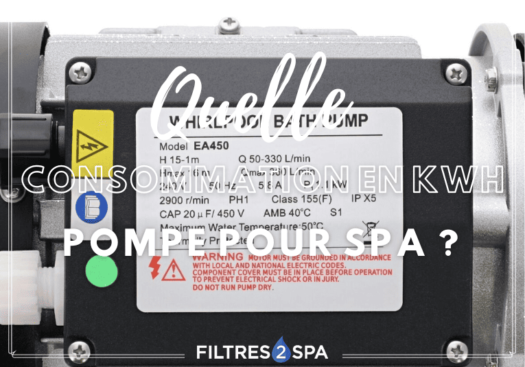 Consommation en kWh pompe spa