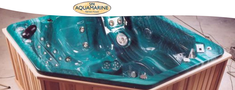 Couverture pour spa Aquamarine