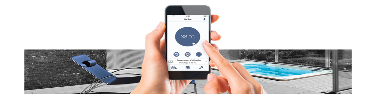 Wifi pour spa jacuzzi gecko in touch 2
