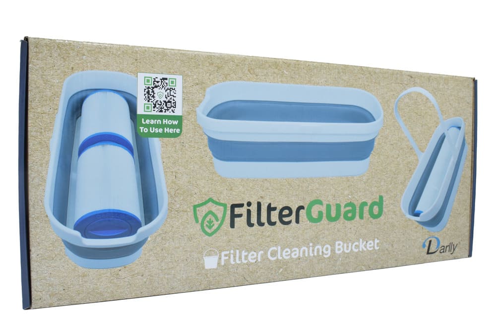 Panier pliant pour nettoyage des filtres de spa