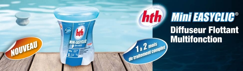 Traitement piscine hors-sol HTH mini Easyclic
