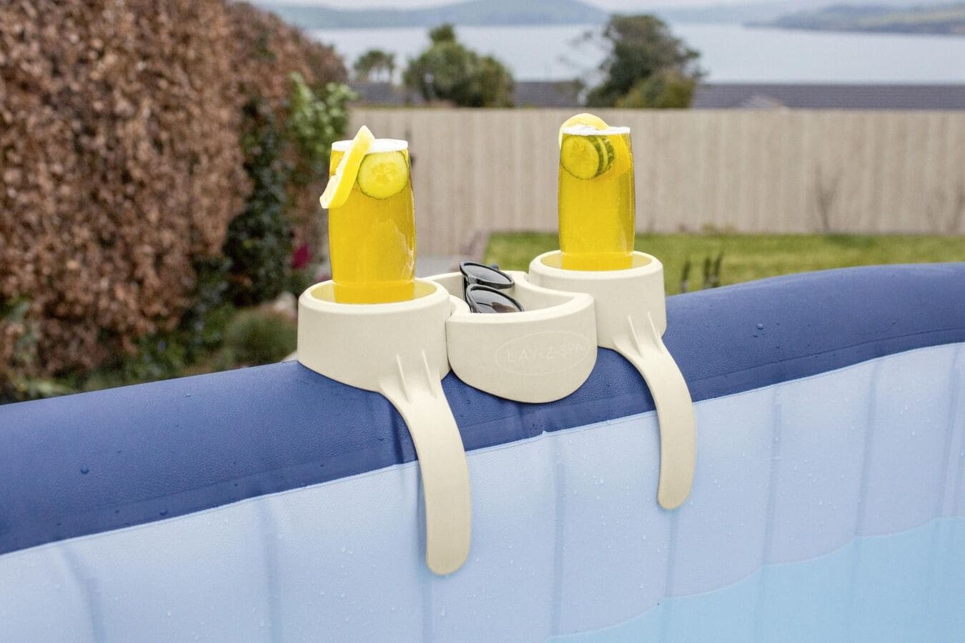 porte gobelet pour spa gonflble bestway lay z spa