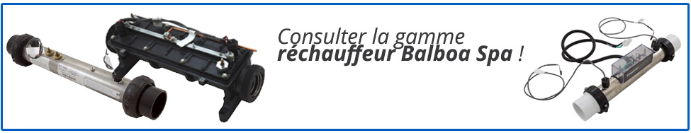 Réchauffeurs Balboa pour spa