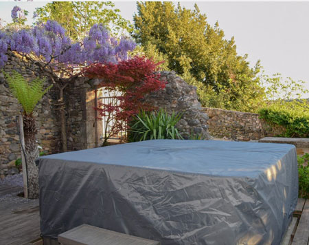 Housse de protection jacHousse de protection jacuzzi 220 x 220 cmuzzi 220 x 220 cm