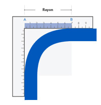 Mesure du rayon d'une couverture de spa