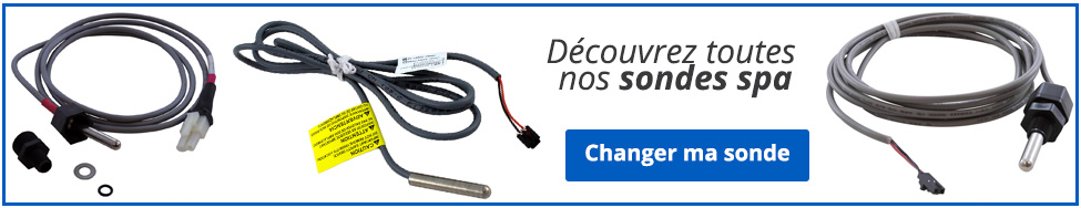Lien vers les sondes pour spa