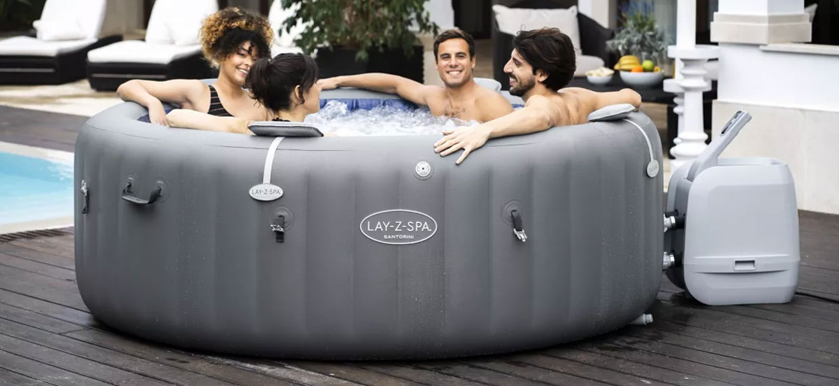 Spa Gonflable en Extérieur