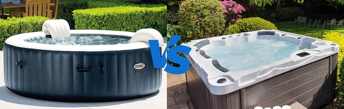 Spa Gonflable vs Spa rigide