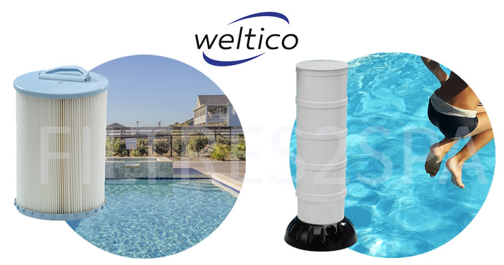 Cartouche filtrante piscine Weltico C2
