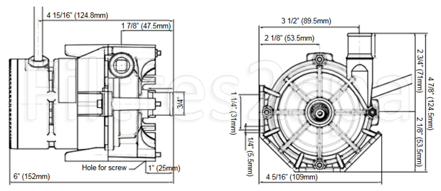 dimensions-pompe-ecocirc