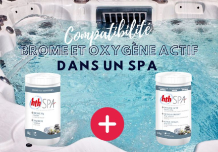 Compatibilité brome et oxygène actif : est-ce possible ?