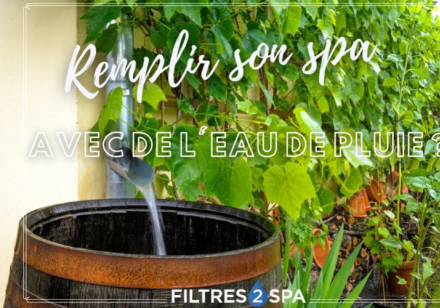 Remplir son spa avec de l'eau de pluie : est-ce une bonne idée ?